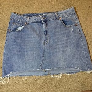 Wild fable denim skirt slim fit
